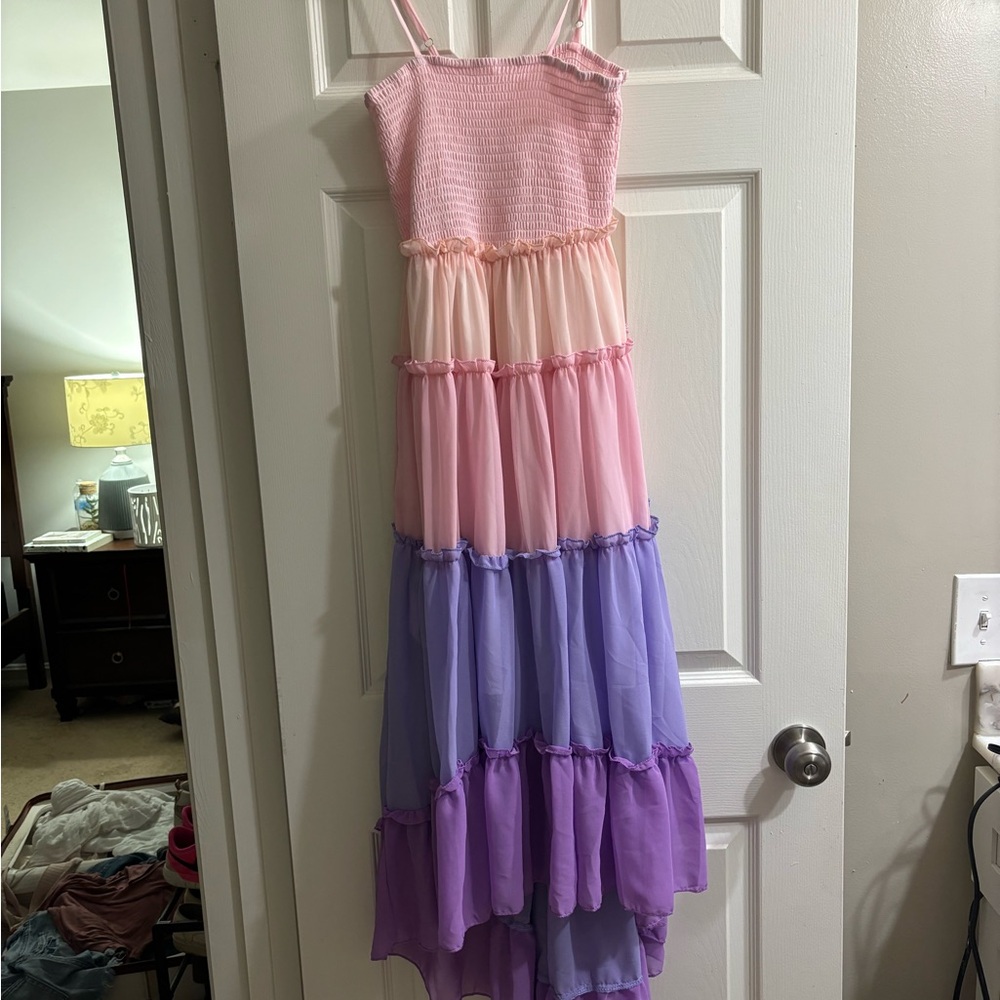 Tiered maxi dress